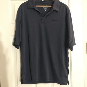 Men's Nike Dri-Fit Polo Shirt Blue L